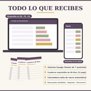 Divorce Financial Recovery Planner | Google Sheets Budget + PDF Workbook (Digital Download) image 10