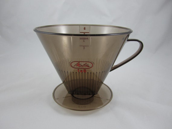 XXL Melitta Coffee Filter 1x6 1-Hole Filter Vintage Design Coffee Coffee Kitchen Country House Kitchen Rustic Coffee Pot Mid century Brocante