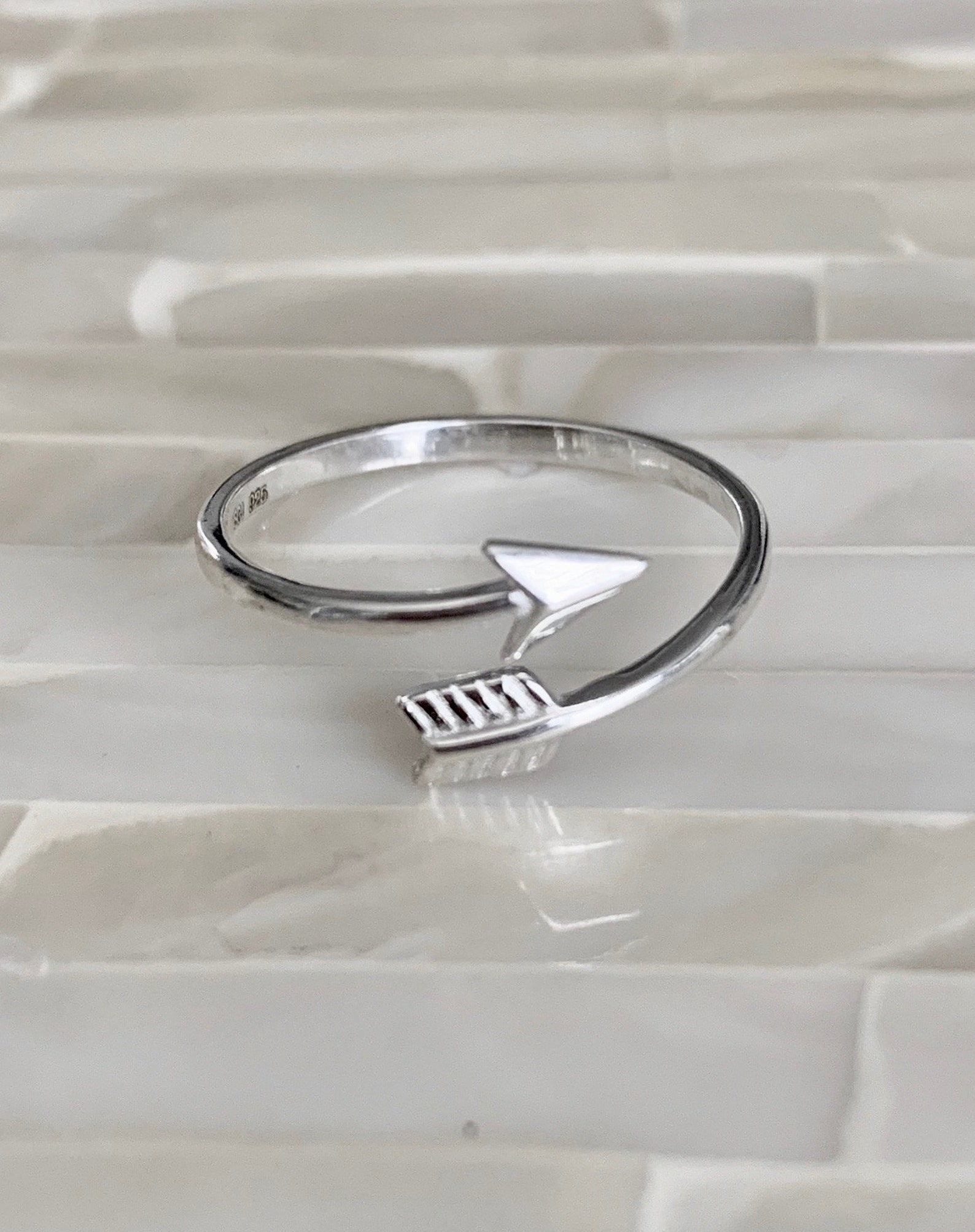 Arrow Ring on the Mark-arrow Jewelry Sterling Silver - Etsy