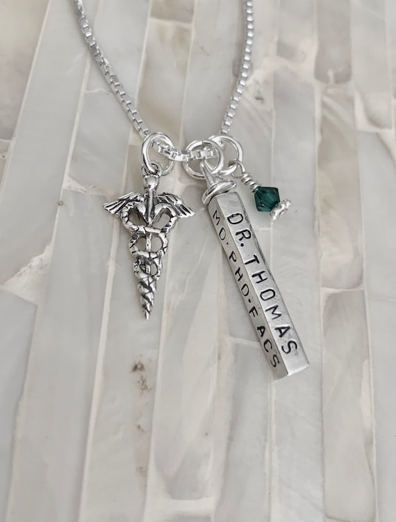 Personalized outlet medical necklace