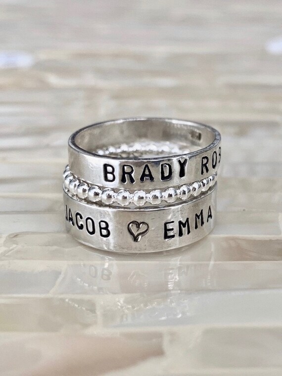 Etsy on sale mom ring
