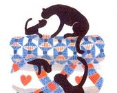 CATS and QUILTS Series by Diane Graebner Cross Stitch Pattern Rare
