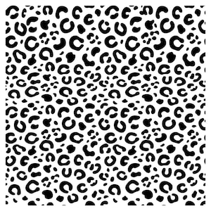 SVG léopard sans raccord, papier numérique imprimé guépard, motif à pois animaux (vecteur)