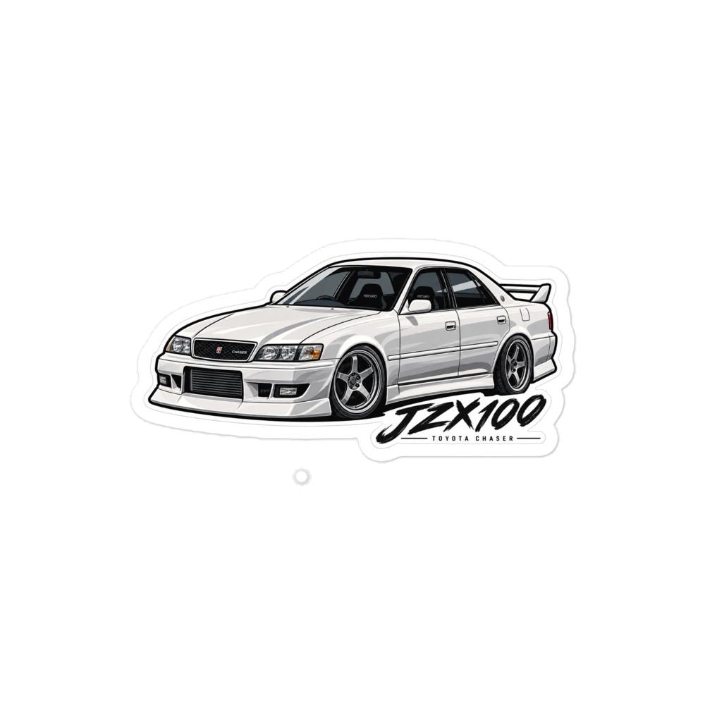 Chaser Jzx100 Art - Etsy