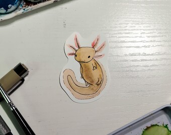 Wild Type Axolotl Sticker
