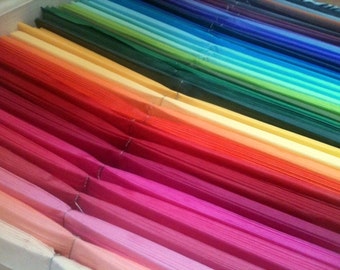 100 Sheet MULTICOLOR Tissue Paper Pack (15x20 inches)- gift wrapping, craft project, packaging, supply, diy