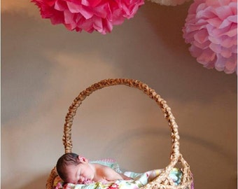 10 Tissue Paper Pom Poms -- Choose Your Colors-- Baby Shower/ Nursery/ Bedroom/ Party Decorations tissue pom