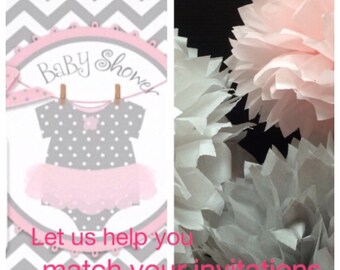 5 Pom Poms-- Choose your colors-- Anniversary/ Sweet Sixteen/ Bedroom/ Classroom/ Tissue Paper Decorations