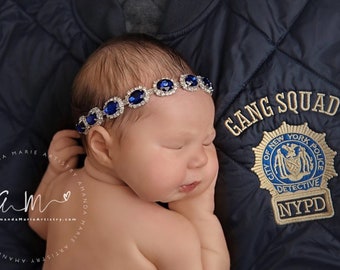 Baby Girl Rhinestone Headband Infant Headband Photo Prop