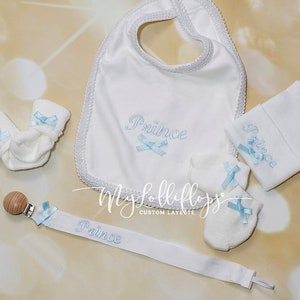 Baby Boy Personalized Gift Set Newborn Baby Boy Gift  Set Baby Boy Newborn Set Newborn Baby Boy Gift Set