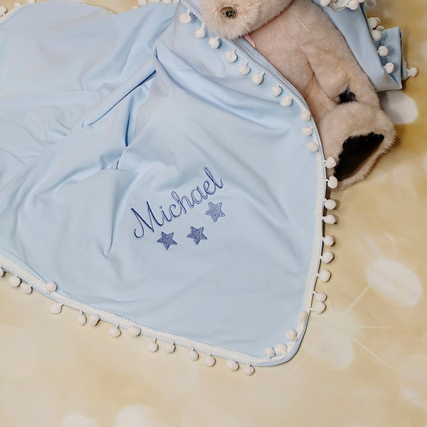 Pom Pom Blanket Etsy