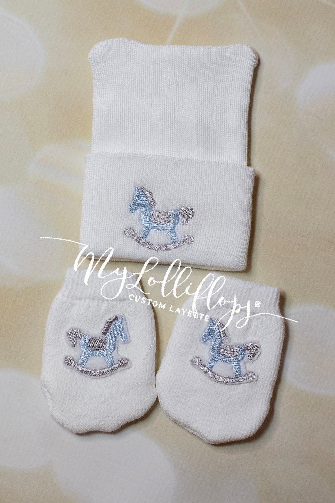 Baby Boy Rocking Horse Hospital Hat Baby Boy Set Cotton Etsy