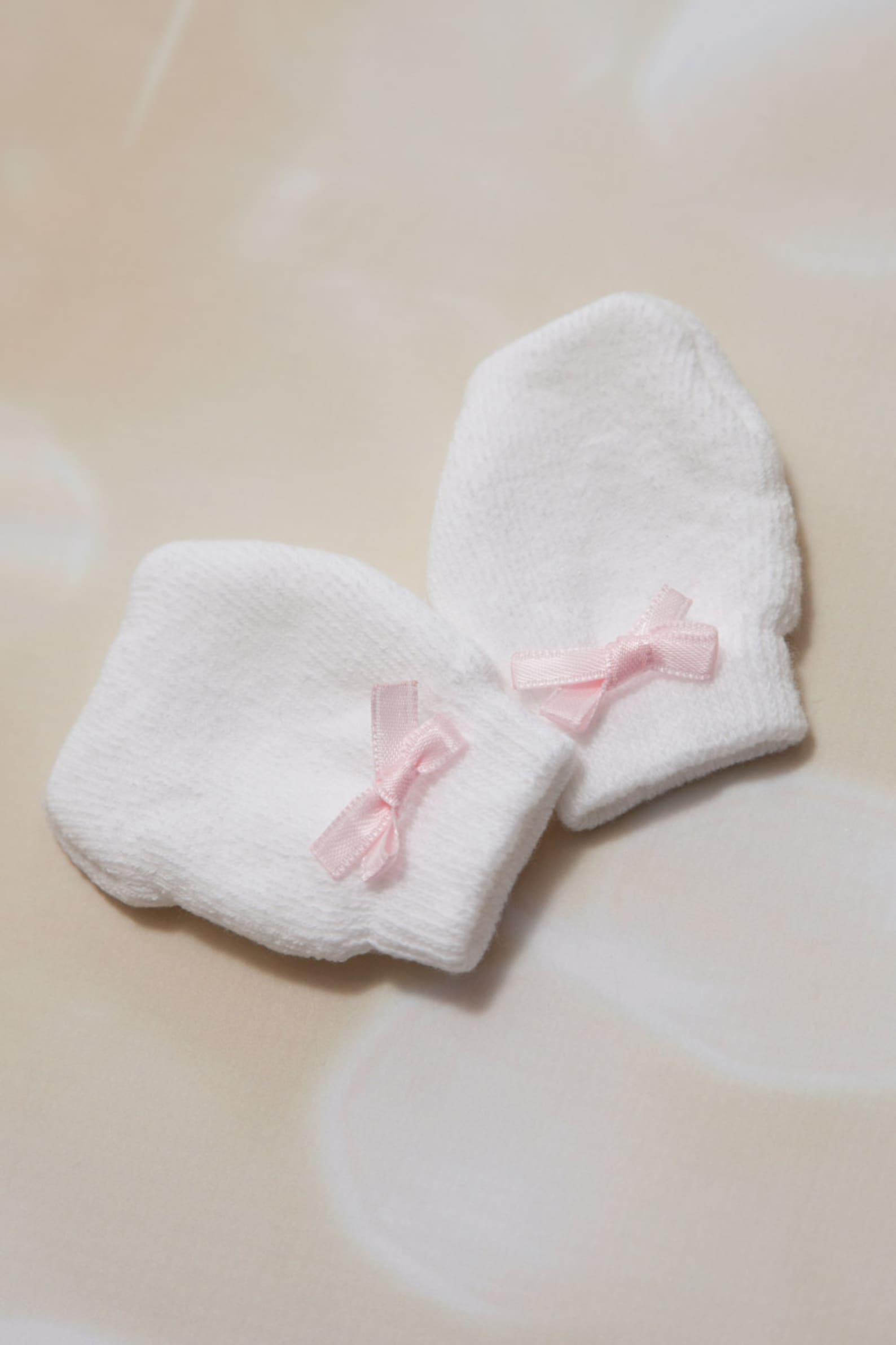 Baby Girl Mittens White Newborn Mittens Infant Baby Girl Etsy