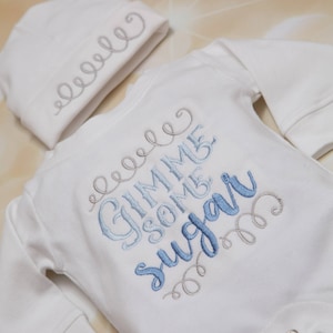 Baby Boy Gift New Baby Gift Boy Shower Gift Newborn Baby Boy Romper Set Soft Infant One Piece Set with Matching Hat