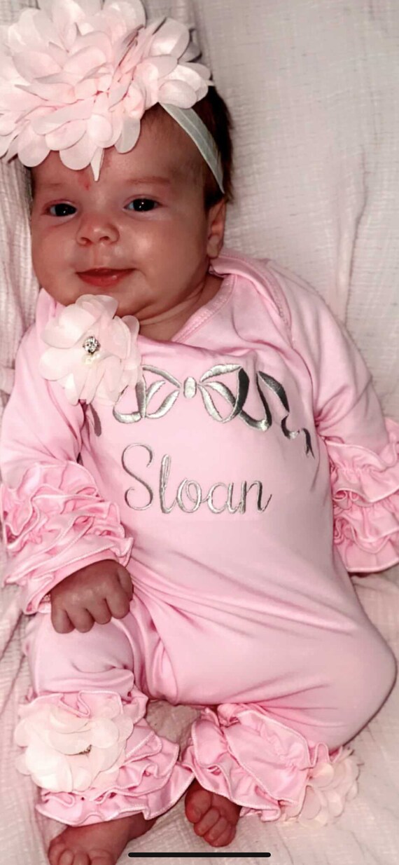 Mameluco personalizado niña hot sale
