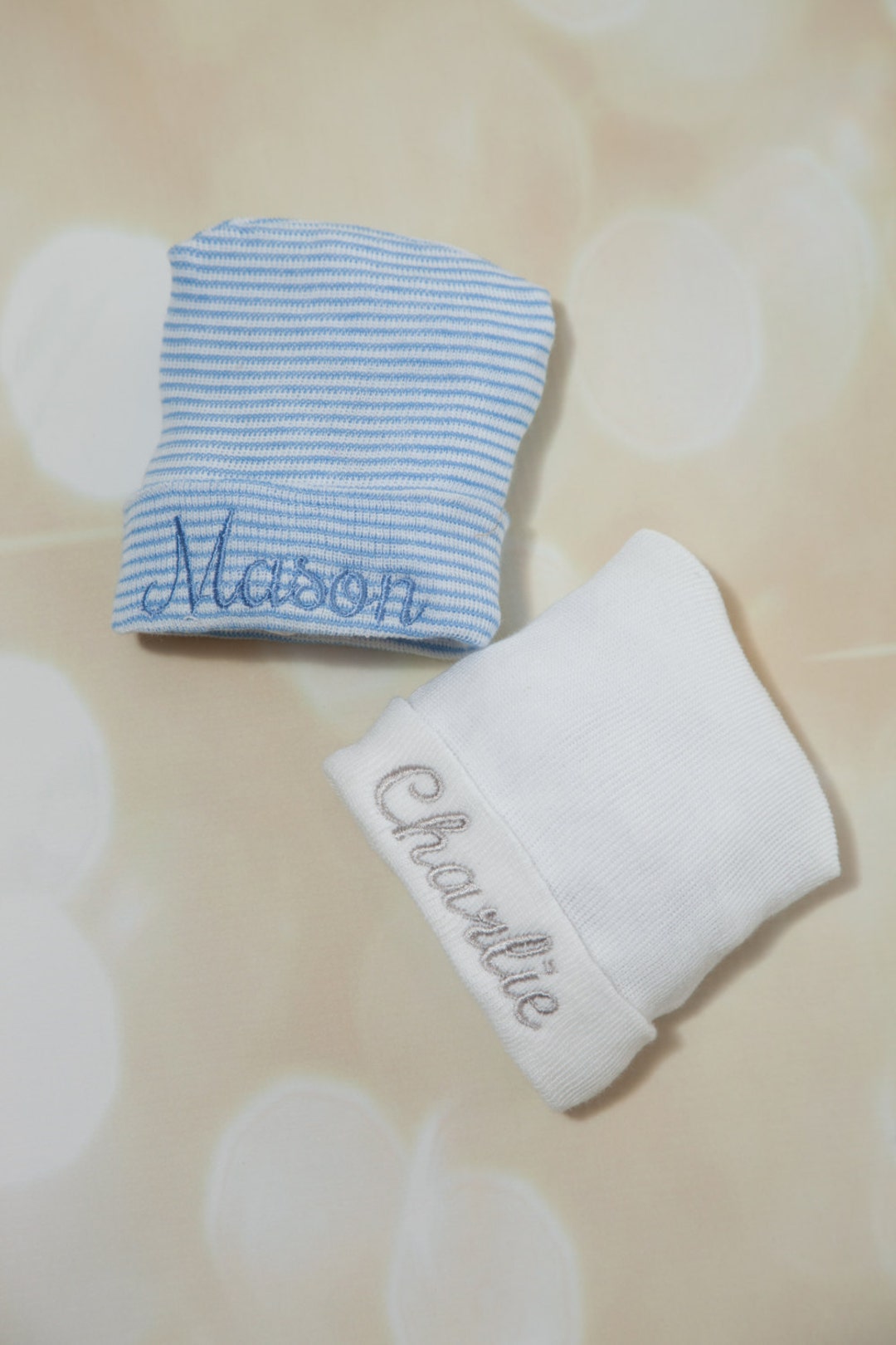 Personalized Tiny Newborn Hospital Hat - Baby Boy - Etsy