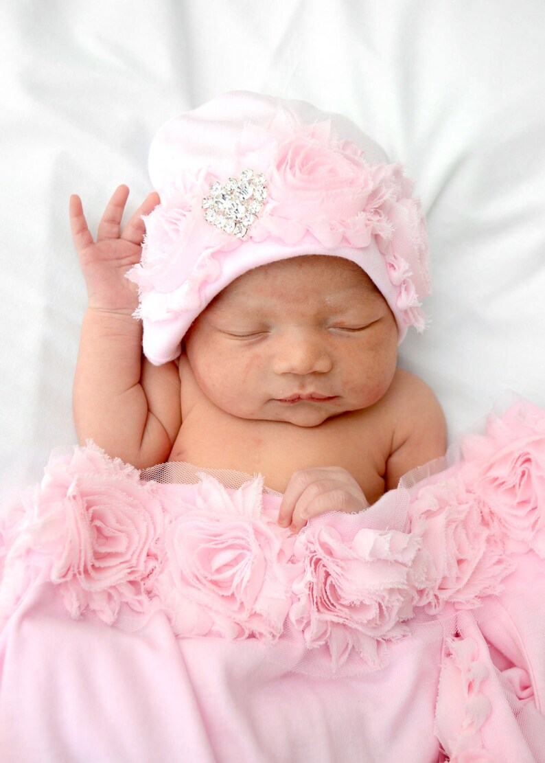 Baby Girl Pink Swaddle Blanket Pink Newborn Swaddle Blanket Etsy