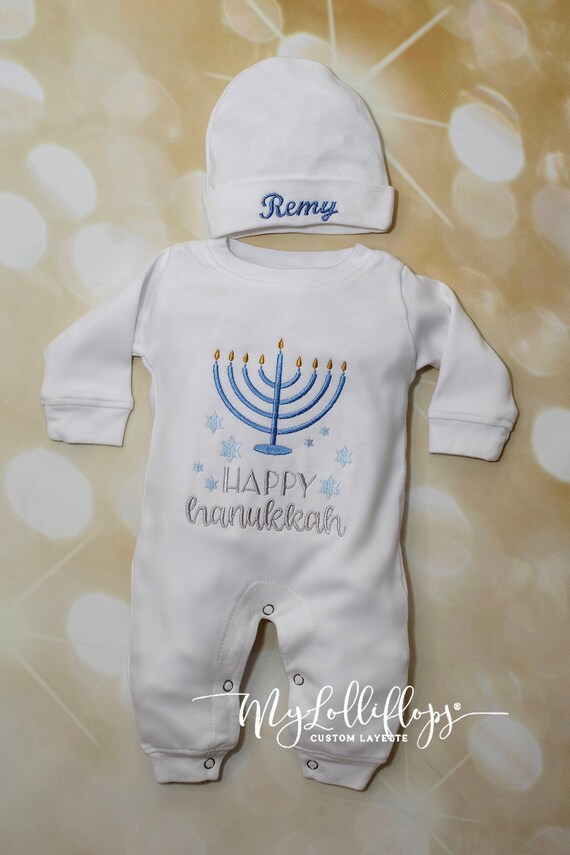 Baby Boy Romper Conjunto de mameluco blanco personalizado con