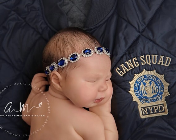 Baby Girl Rhinestone Headband Infant Headband Photo Prop