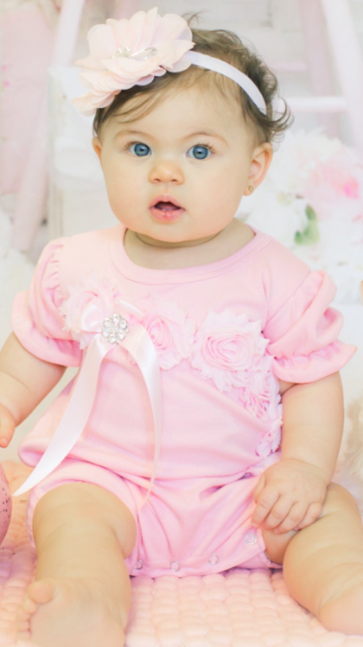 ワンピース soor ploom Ines Romper Flower Ribbon 7y Jumpsuits & Rompers: : Fashionable and Stylish Baby One