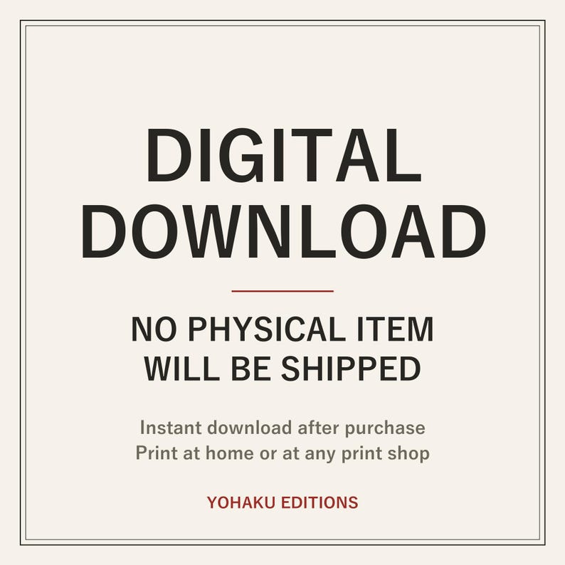 Hiroshige Japanese Print, Whirlpools of Naruto, Ukiyo-e Ocean Art (Digital Download) image 2