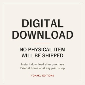Hiroshige Plum Garden Print, Ukiyo-e Japanese Wall Art (Digital Download) image 2