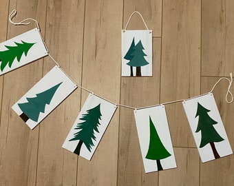 Pine tree banner