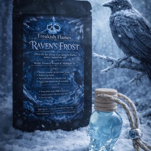 Raven's Frost 10ml Skull Shaped Car Diffuser