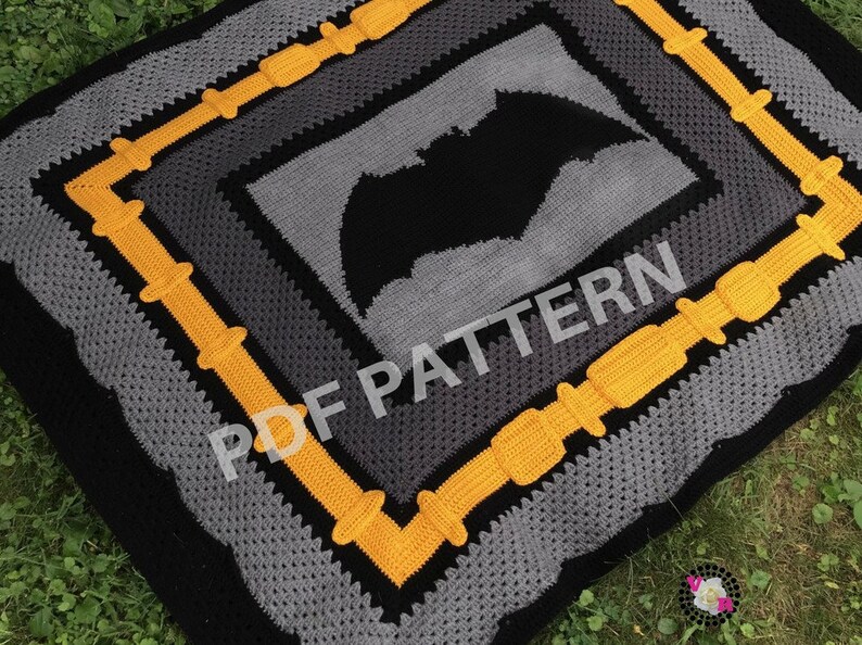 Justice League Crochet Graphghan Blanket Patterns 3 Pack ...