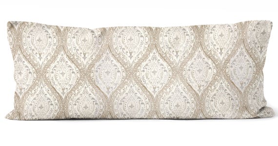 Decorative Body Pillow Cover 20x54 Inchgeometric Long Pillow Etsy
