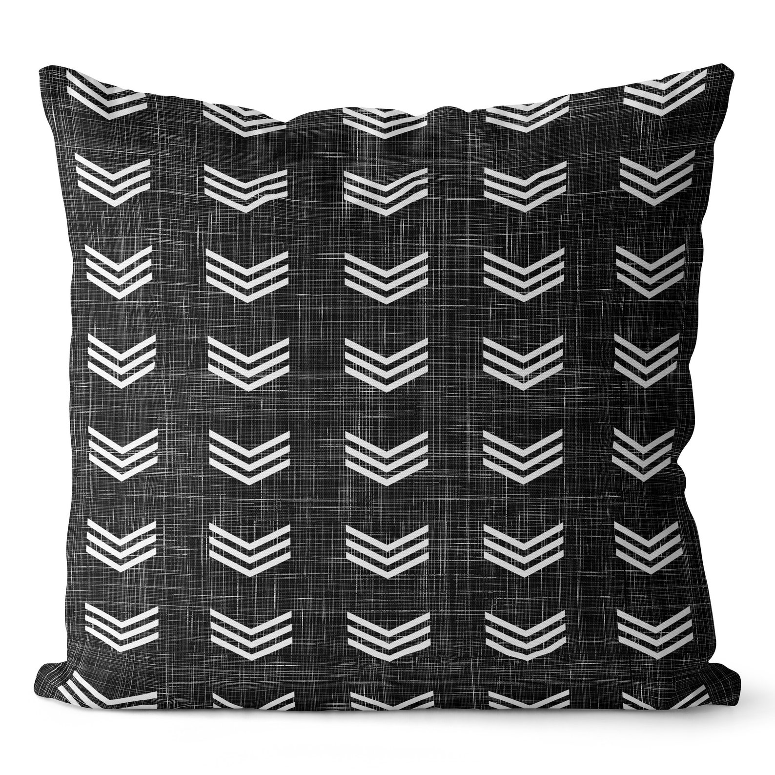 Modern Boho Farmhouse Pillow Covers Black and White Tan and Etsy