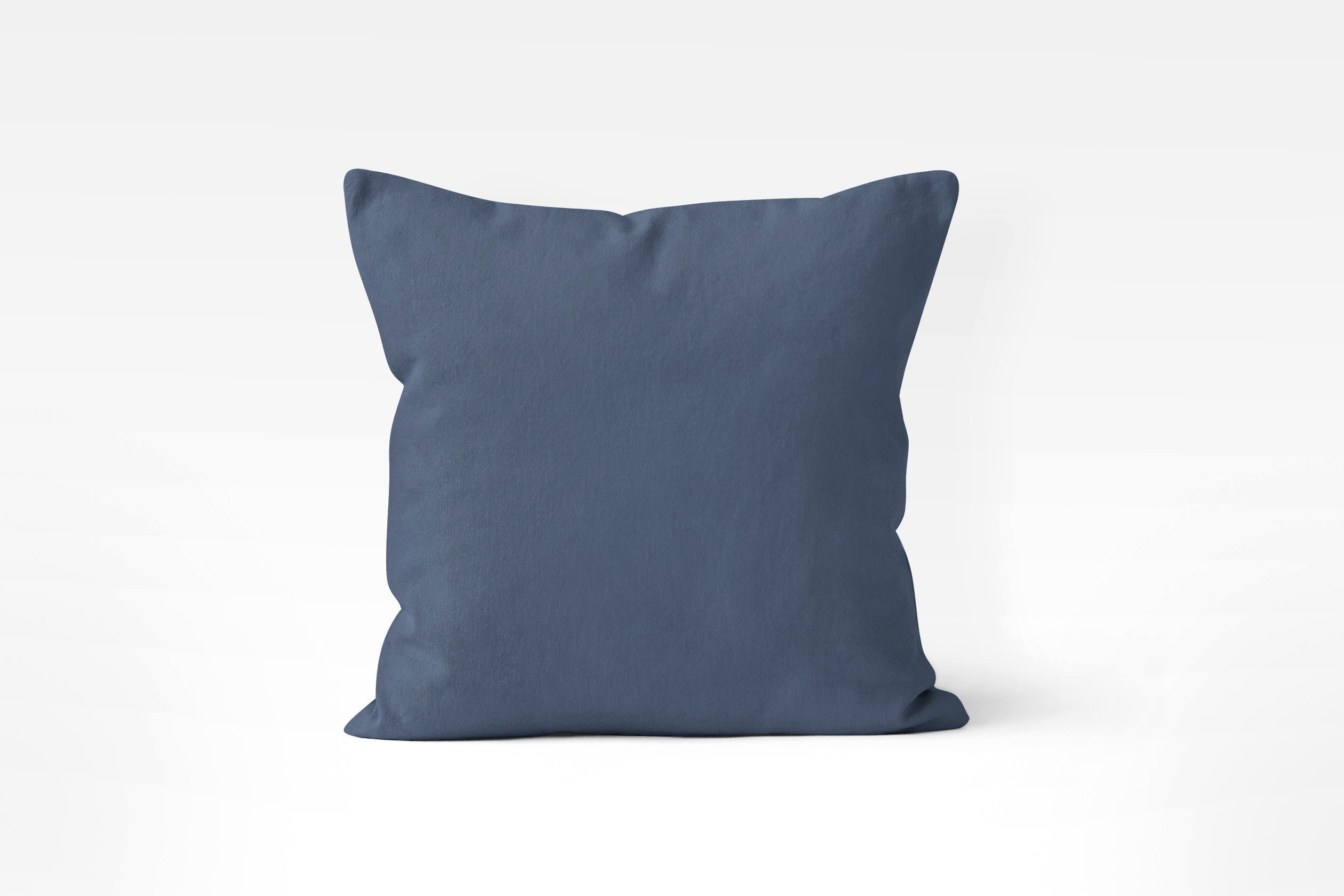 Dark Blue Solid Pillow Cover 18x18 Throw Sofa Dark Blue Solid Pillow Cover 18x18 Throw Sofa Pillows For Living Room Home Decor Covers