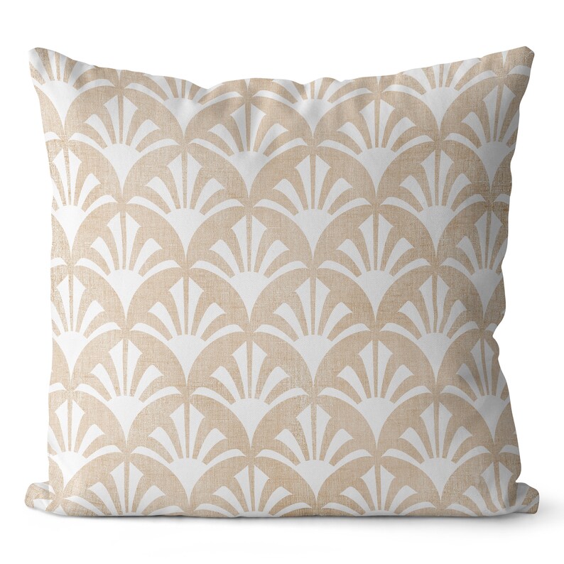 Navy and Tan Pillow Covers Indoor/outdoor Coastal Decor Etsy