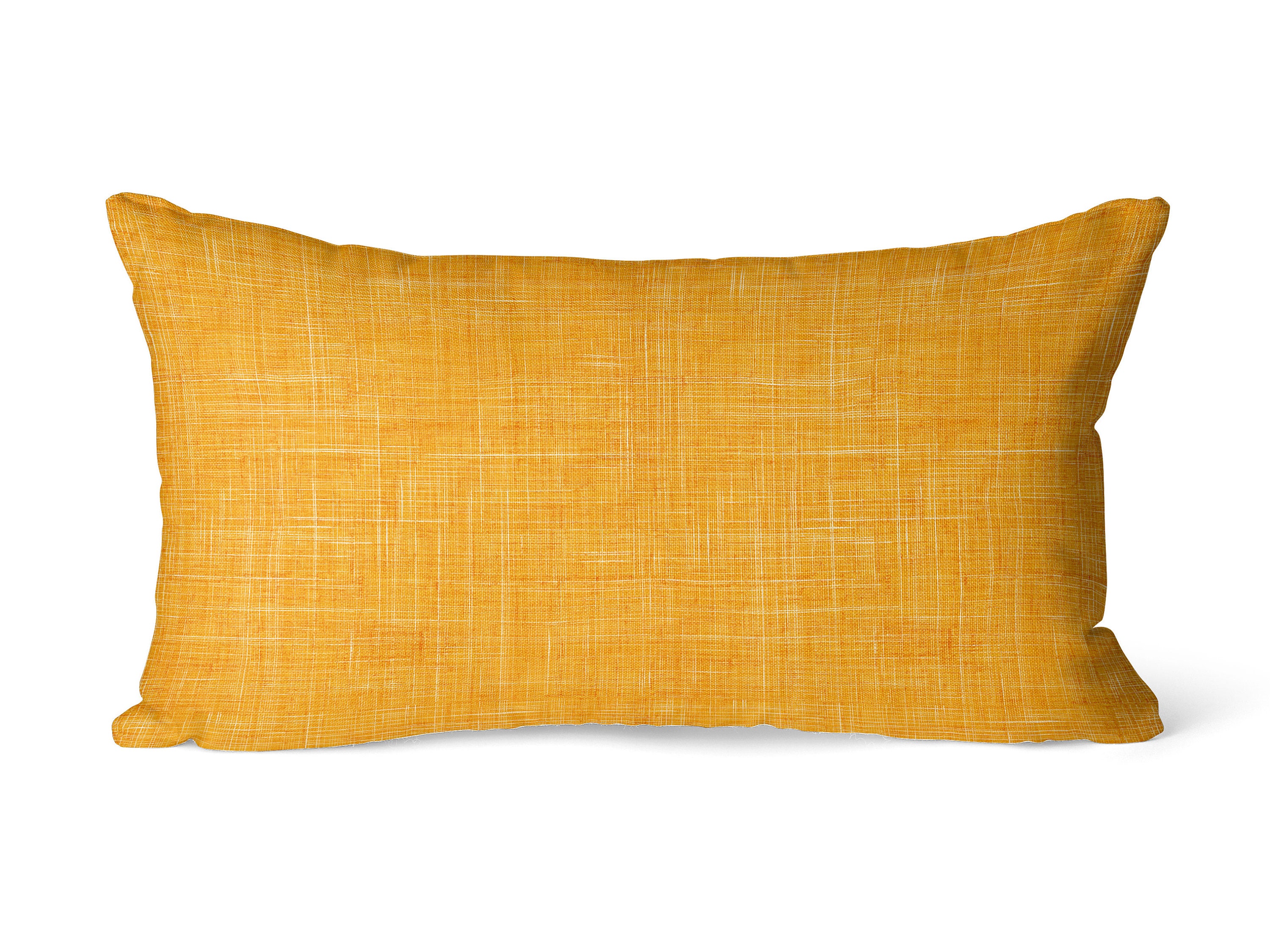 Mustard yellow solid lumbar pillow cover 12x20 14x26 12x22 Etsy