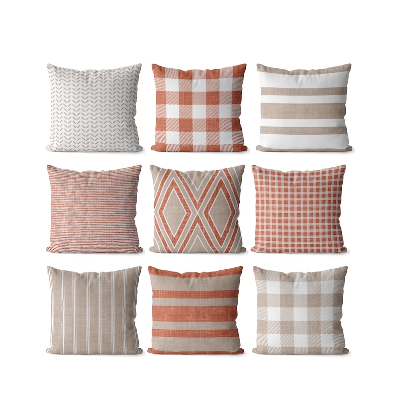 Farmhouse Fall Pillow Covers 18x18 Etsy