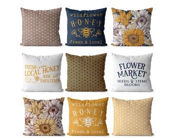 Spring pillow covers