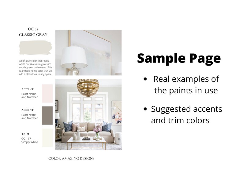 Paint Colors 2022 Benjamin Moore Traditional Paint Color Etsy