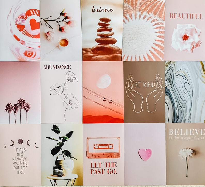 Home Office Wall Collage Kit Digital Download 48 Pack Etsy