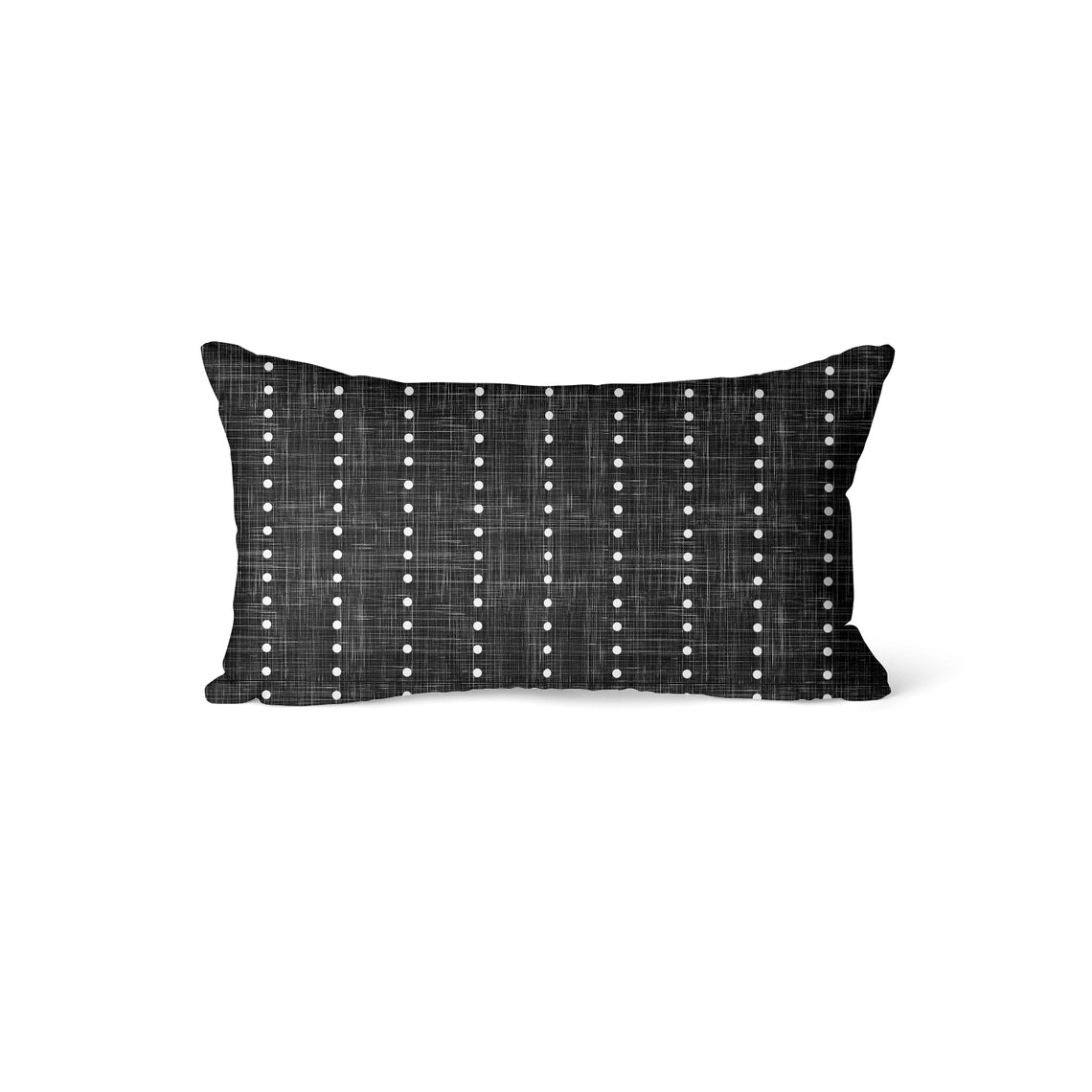 Lumbar Pillow Covers 12x20 Inch Classic Colors Traditional Etsy