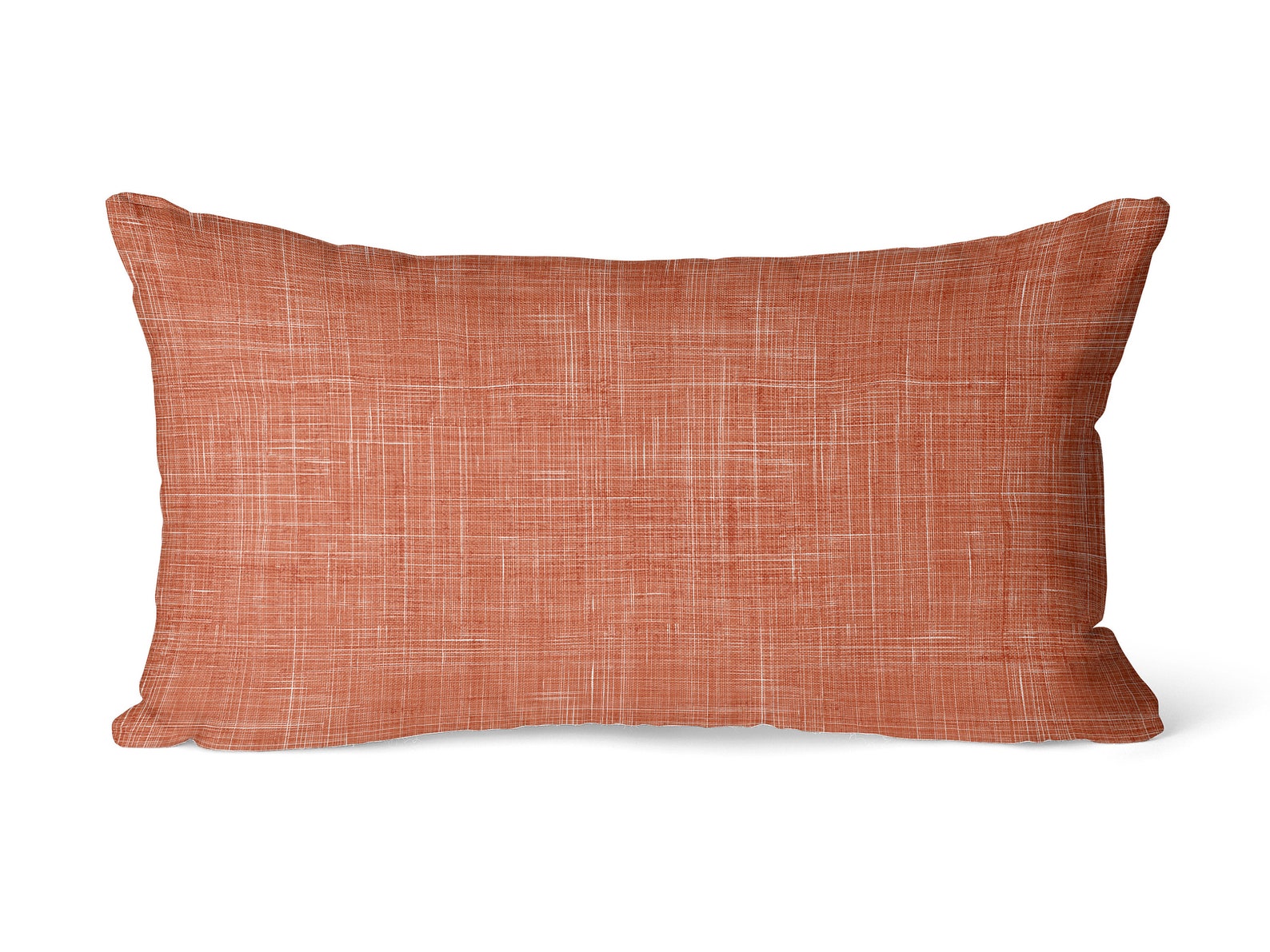 Terracotta Pillow Cover Lumbar 12x20 14x26 12x22 With Etsy
