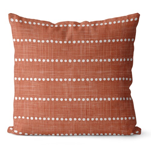 Terracotta Pillow Cover Velvet Pillow All Size Pillows Custom Etsy