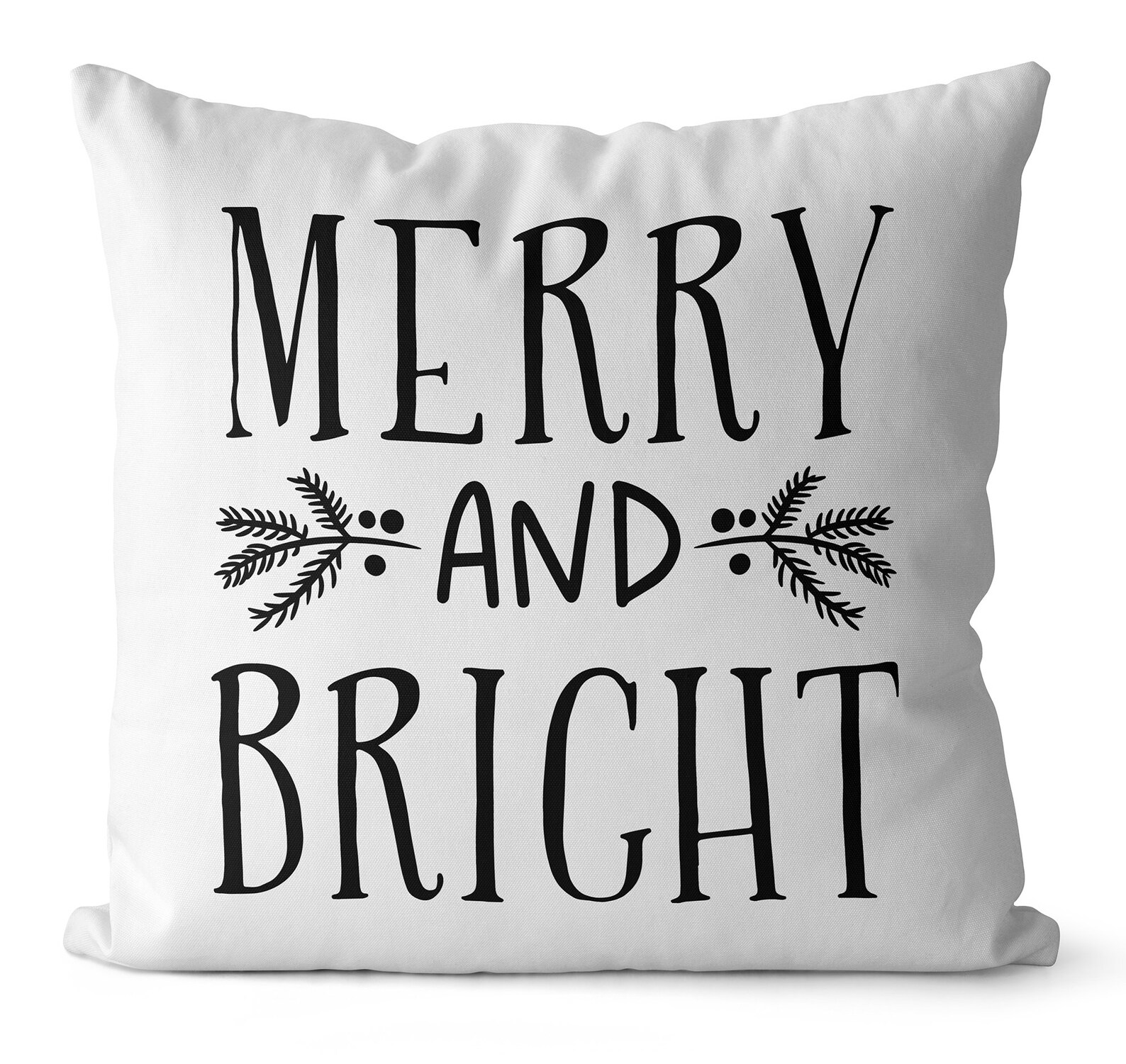 Christmas pillow covers plaid black and white farmhouse Etsy