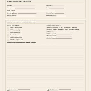 Retro Vintage Non-Medical Home Care Medication Error Report Log Template | Startup Agency Form PDF | US Letter and A4