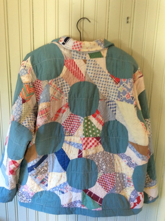 Hand Made Jacket From Vintage Patchwork Quilt Hand Made - Etsy