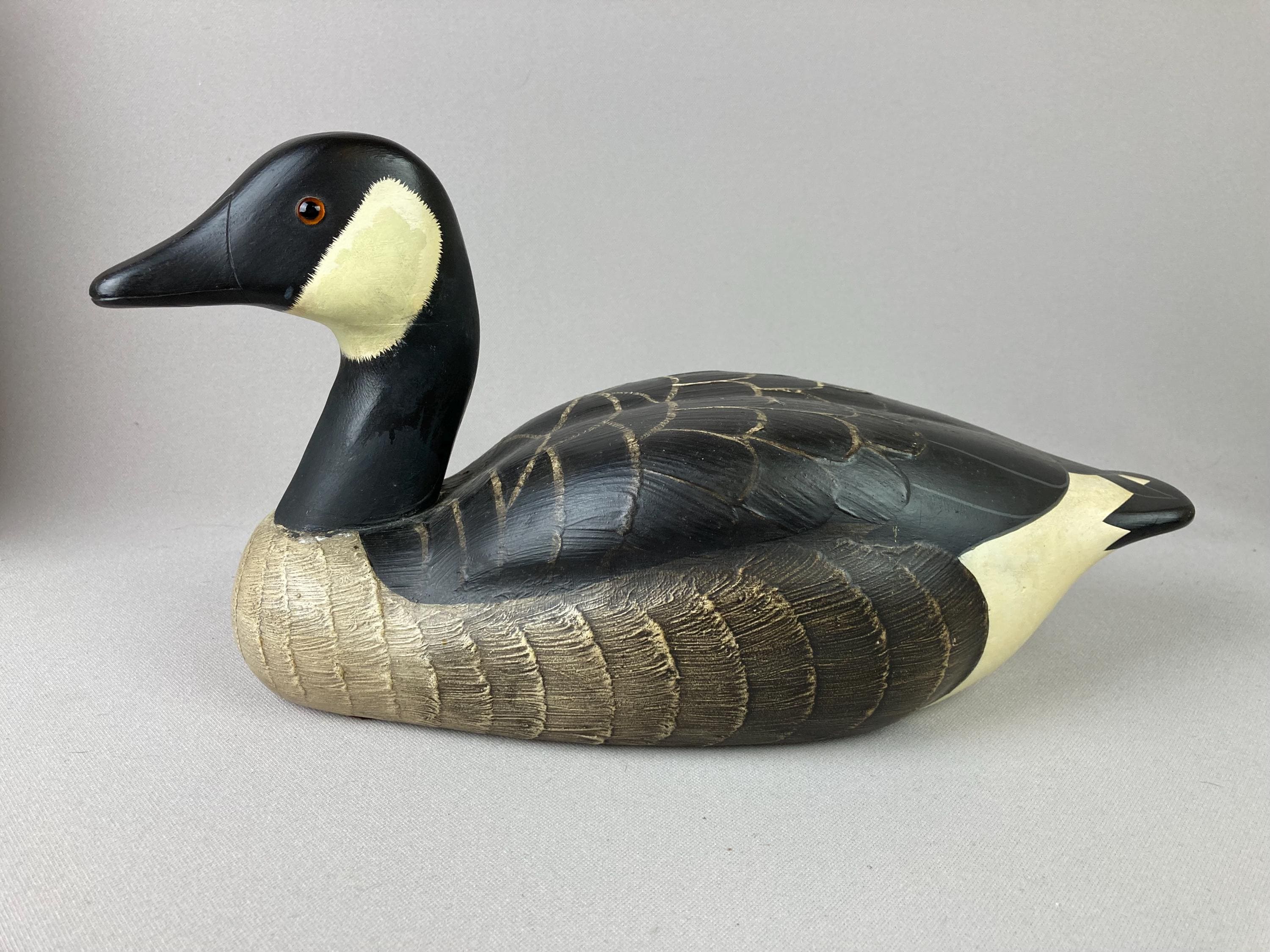 Canadian Goose Decoy Signed - Etsy