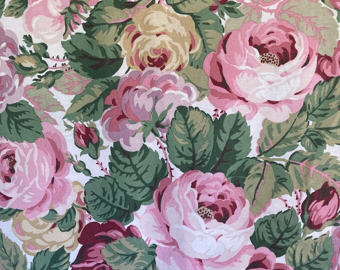 Vintage Bed Sheet Set 3 Piece Set Queen Bed Size Floral Etsy