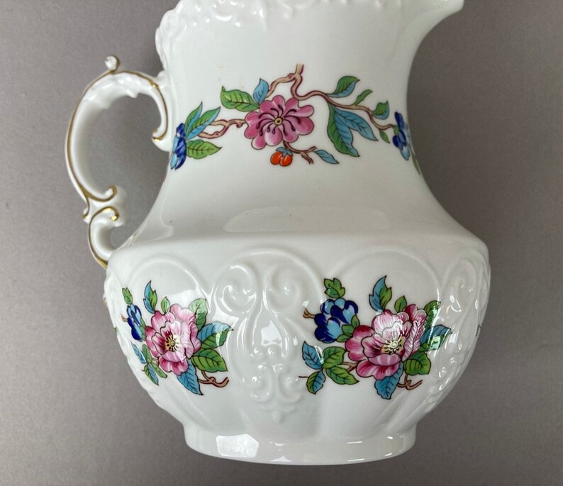 Vintage Aynsley pembroke Pitcher Made in England Etsy