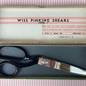 Scriva Pinking Shears, Zig Zag Scissors Excellent Quality Germany