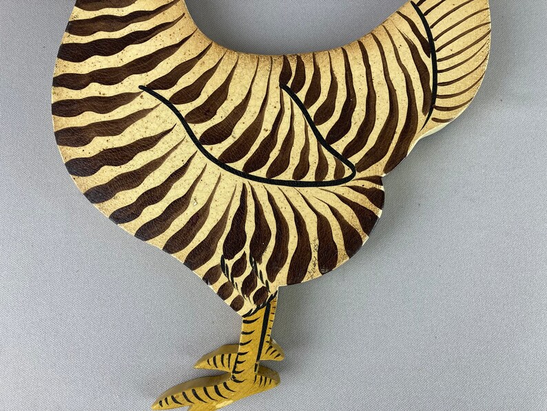 Vintage Folk Art Wall Hangings Hand Made and Hand Painted Etsy