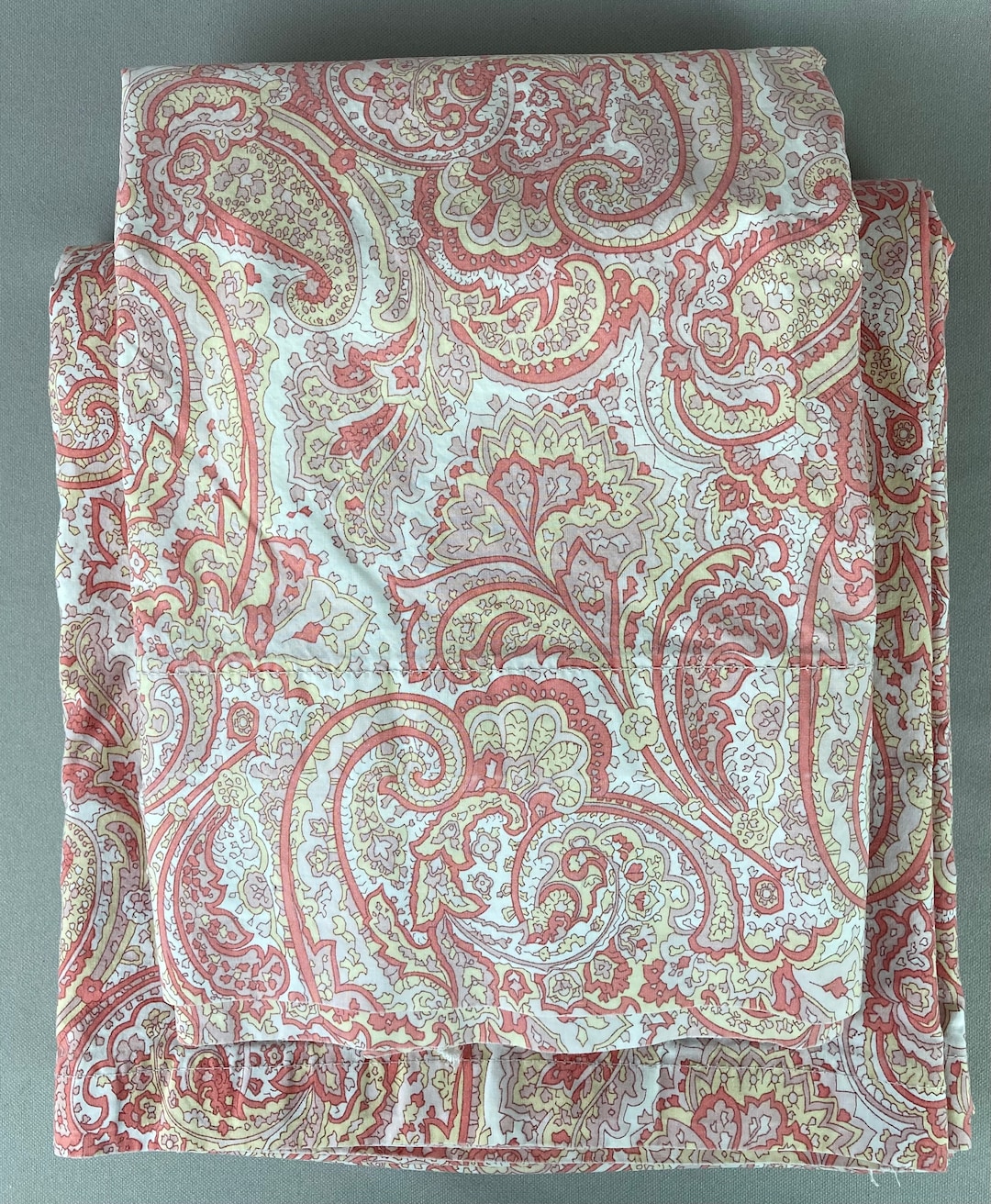 Vintage Ralph Lauren Bed Sheet Set, Fulldouble Bed Size, 4 Pieces